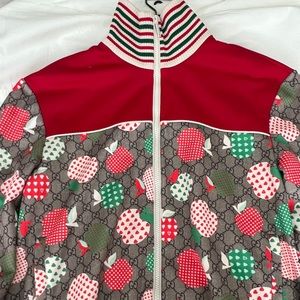 Gucci Apple-Print Track Jacket